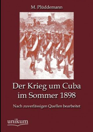 Carte Krieg um Cuba im Sommer 1898 Max Plüddemann