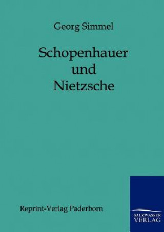 Carte Schopenhauer und Nietzsche Georg Simmel