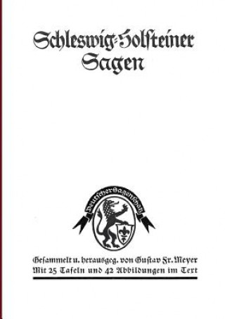 Carte Schleswig-Holsteiner Sagen Gustav Fr. Meyer