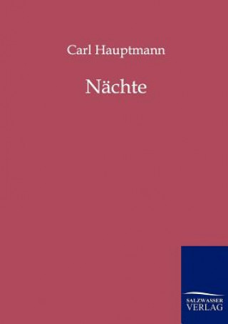 Kniha Nachte Carl Hauptmann