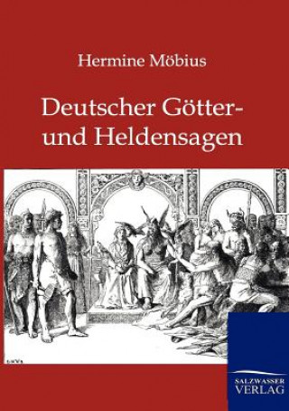 Buch Deutsche Goetter- und Heldensagen Hermine Möbius