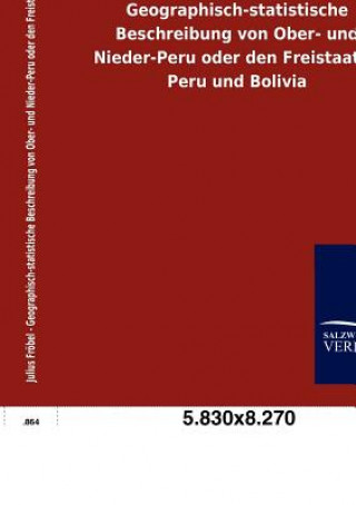 Kniha Geographisch-statistische Beschreibung von Ober- und Nieder-Peru oder den Freistaaten Peru und Bolivia Julius Fröbel