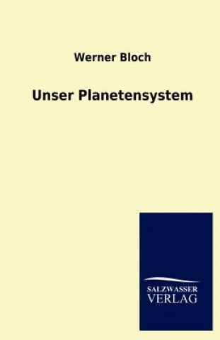 Buch Unser Planetensystem Werner Bloch