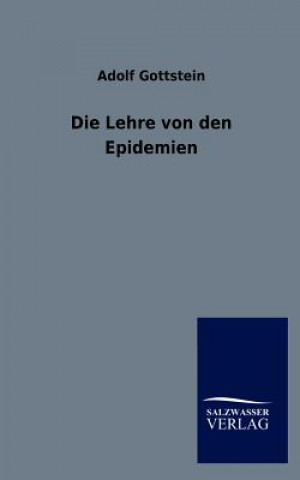 Carte Lehre von den Epidemien Adolf Gottstein