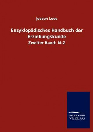 Carte Enzyklopadisches Handbuch der Erziehungskunde Joseph Loos