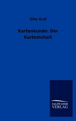 Kniha Kartenkunde Otto Graf