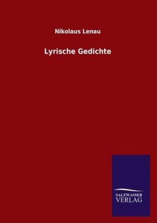 Książka Lyrische Gedichte Nikolaus Lenau