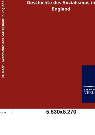 Kniha Geschichte des Sozialismus in England M. Beer