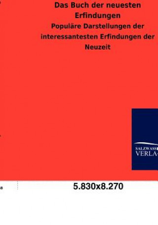 Buch Buch der neuesten Erfindungen Jean Clairemont