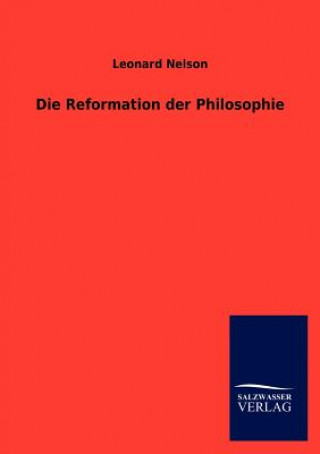 Carte Reformation der Philosophie Leonard Nelson