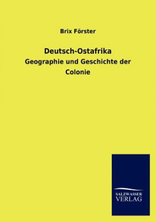 Carte Deutsch-Ostafrika Brix Förster