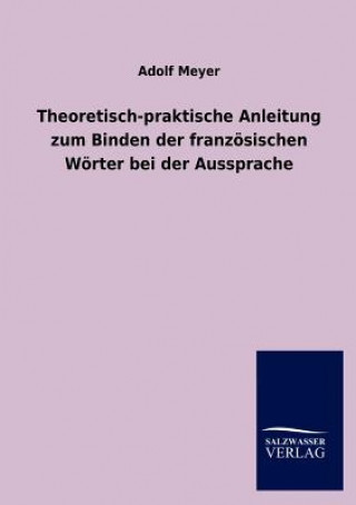 Book Theoretisch-praktische Anleitung zum Binden der franzoesischen Woerter bei der Aussprache Adolf Meyer