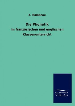 Kniha Phonetik A. Rambeau