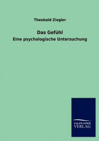 Kniha Gefuhl Theobald Ziegler