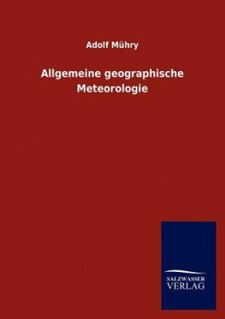 Carte Allgemeine Geographische Meteorologie Adolf Mühry