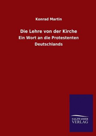 Book Lehre von der Kirche Konrad Martin