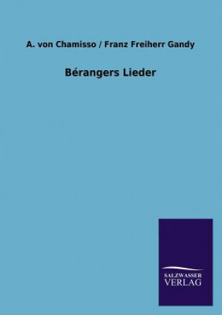 Kniha Berangers Lieder Franz Gandy