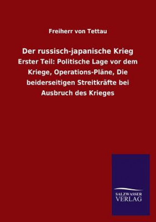 Knjiga russisch-japanische Krieg Freiherr Von Tettau