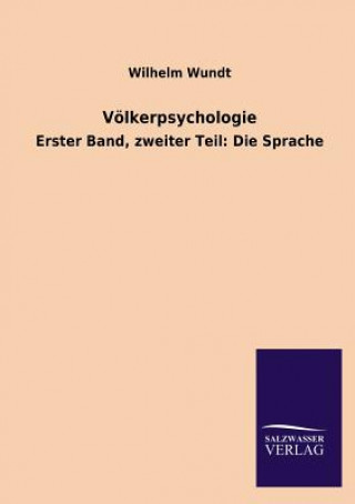 Libro Voelkerpsychologie Wilhelm Wundt