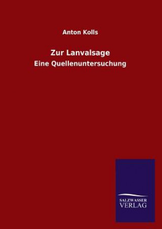 Carte Zur Lanvalsage Anton Kolls