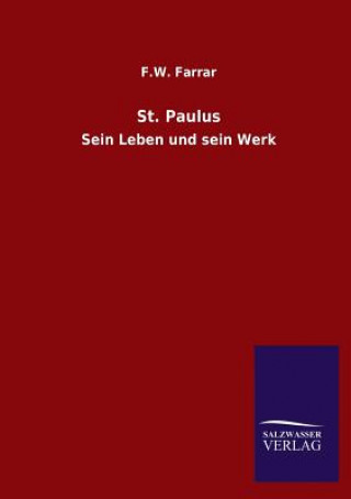 Книга St. Paulus F W Farrar