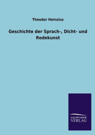 Carte Geschichte Der Sprach-, Dicht- Und Redekunst Theodor Heinsius