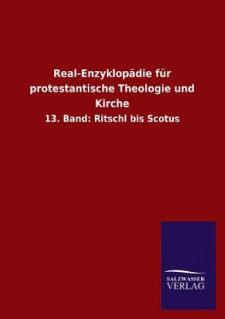 Książka Real-Enzyklopadie Fur Protestantische Theologie Und Kirche Ohne Autor