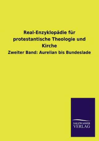 Książka Real-Enzyklopadie Fur Protestantische Theologie Und Kirche Ohne Autor