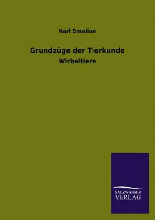 Book Grundzuge Der Tierkunde Karl Smalian