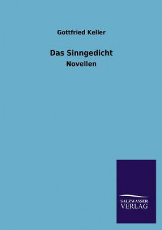 Knjiga Sinngedicht Gottfried Keller