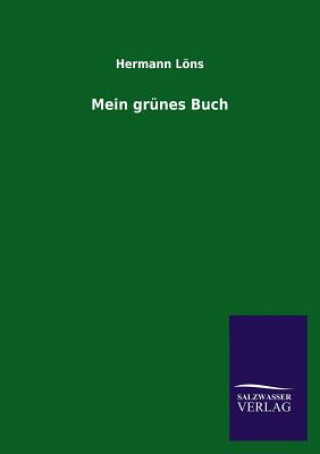 Knjiga Mein Grunes Buch Hermann Löns