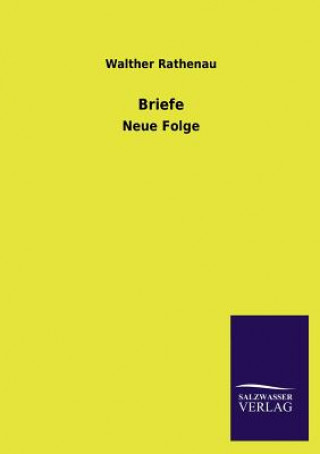 Buch Briefe Walther Rathenau