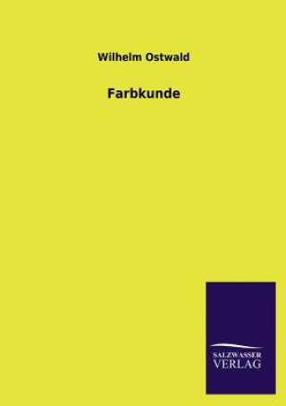 Libro Farbkunde Wilhelm Ostwald