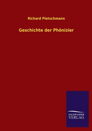 Buch Geschichte Der Phonizier Richard Pietschmann