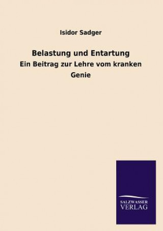 Book Belastung und Entartung Isidor Sadger