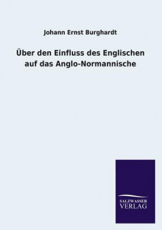 Könyv UEber den Einfluss des Englischen auf das Anglo-Normannische Johann E. Burghardt