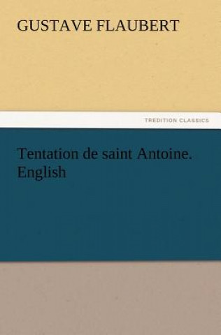Carte Tentation de saint Antoine. English Gustave Flaubert