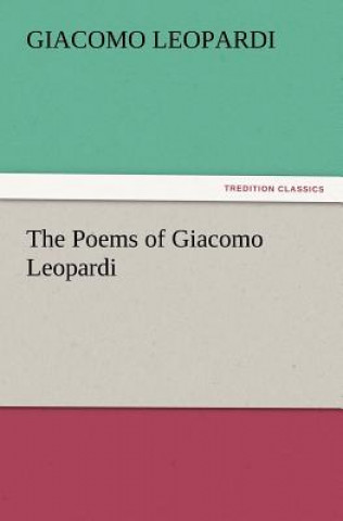 Książka Poems of Giacomo Leopardi Giacomo Leopardi