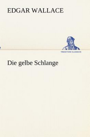 Könyv gelbe Schlange Edgar Wallace