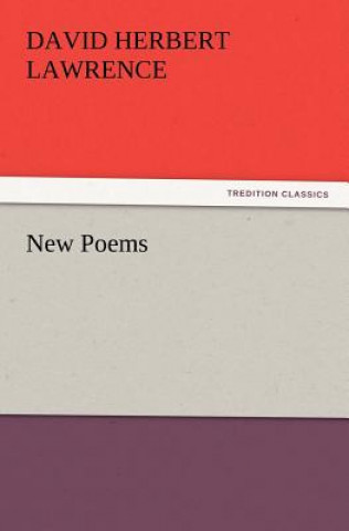 Buch New Poems David H. Lawrence