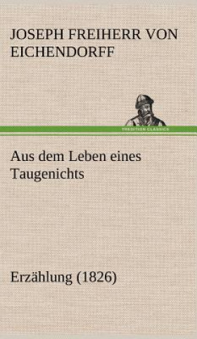 Kniha Aus Dem Leben Eines Taugenichts Joseph Freiherr von Eichendorff