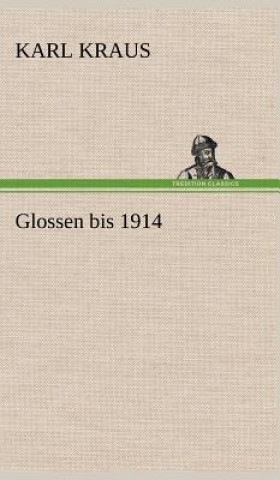 Carte Glossen Bis 1914 Karl Kraus