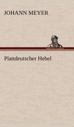 Książka Plattdeutscher Hebel Johann Meyer