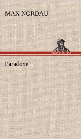 Livre Paradoxe Max Simon Nordau