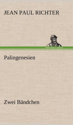 Book Palingenesien Jean Paul Richter