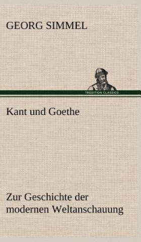 Knjiga Kant Und Goethe Georg Simmel