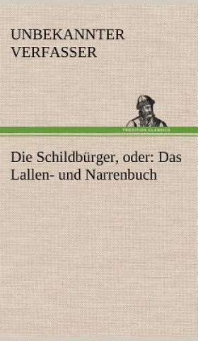 Carte Schildburger, Oder nbekannter Verfasser