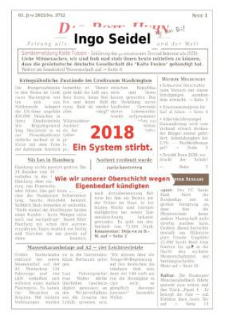 Könyv 2018 Ein System stirbt Ingo Seidel