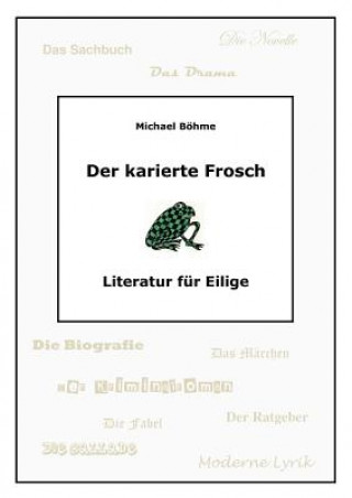 Kniha karierte Frosch Michael Böhme