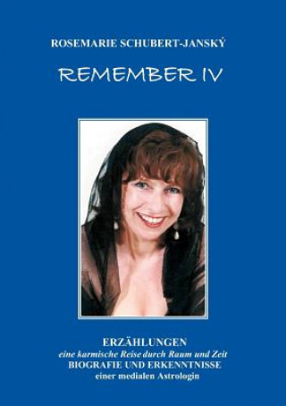 Kniha Remember IV Rosemarie Schubert